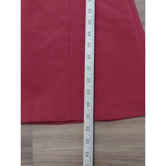 Vtg Forever 21 Dress Women's Stewardess Mini Large RED - Picture 13 of 14